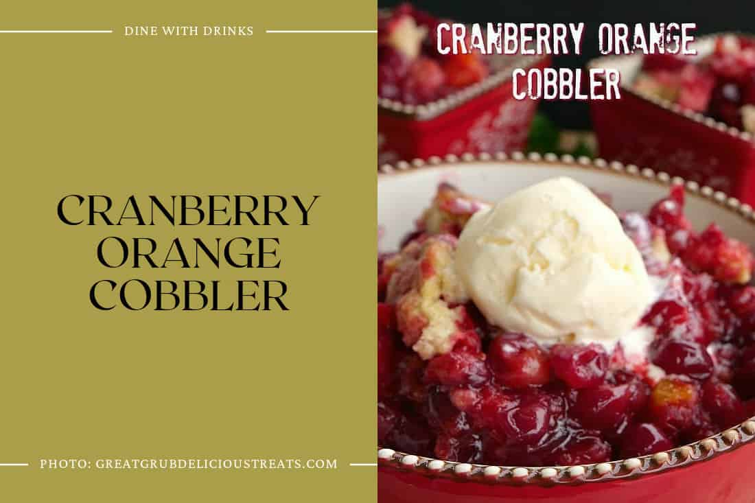 Cranberry Orange Cobbler