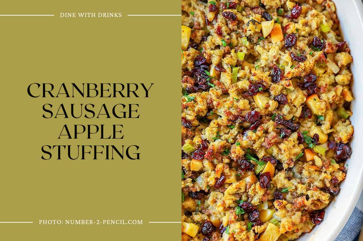 Cranberry Sausage Apple Stuffing