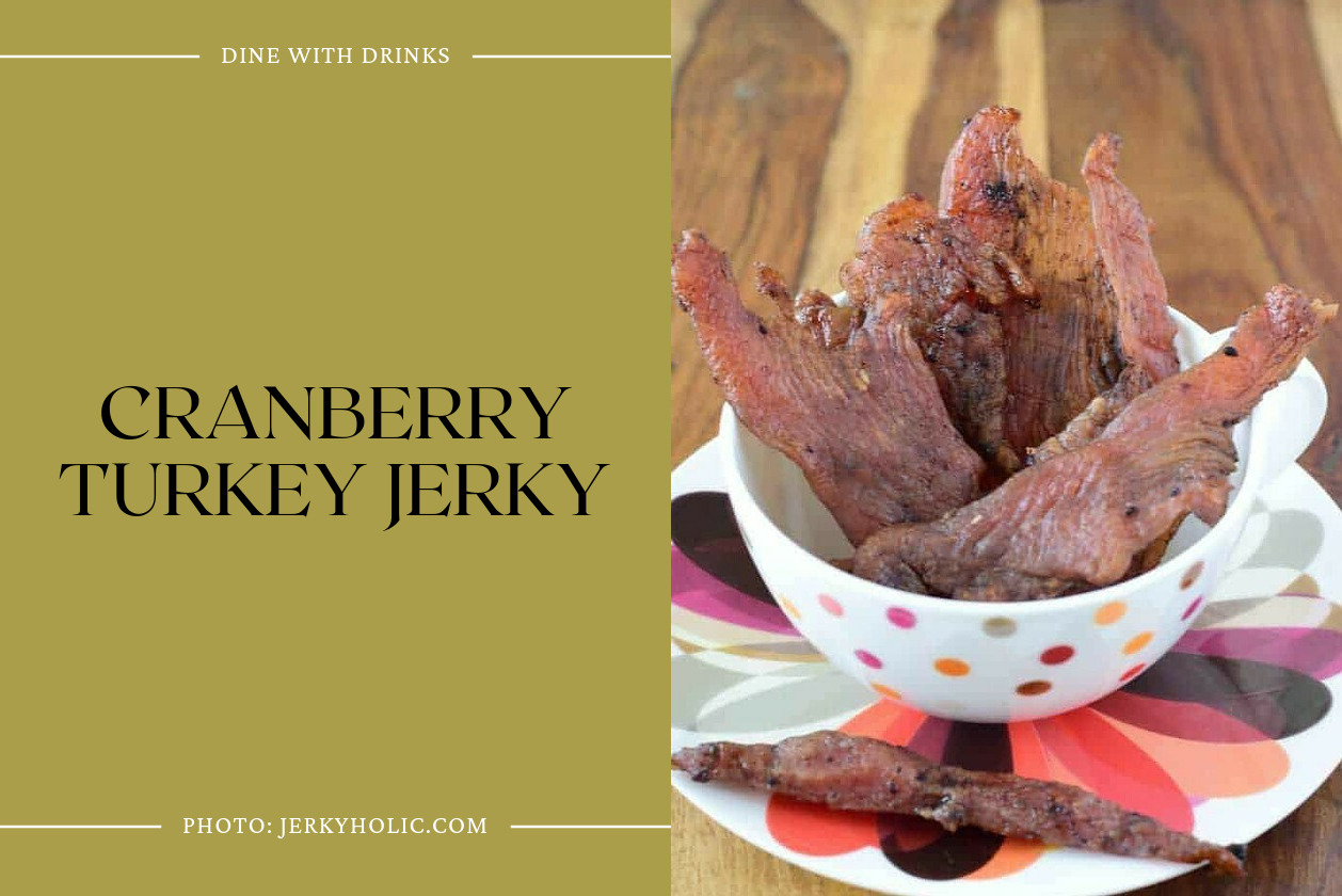 Cranberry Turkey Jerky