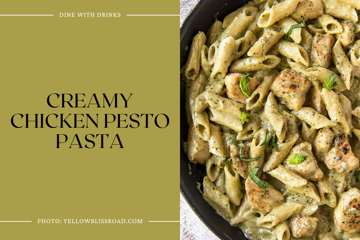 Creamy Chicken Pesto Pasta