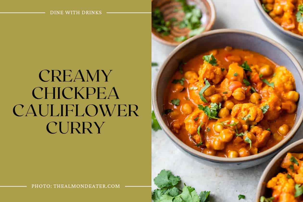 Creamy Chickpea Cauliflower Curry
