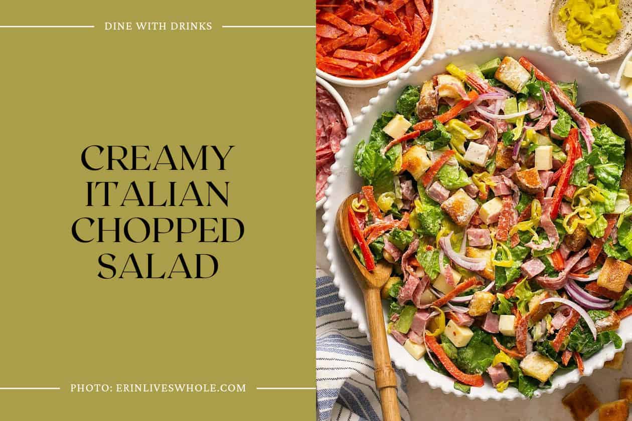Creamy Italian Chopped Salad