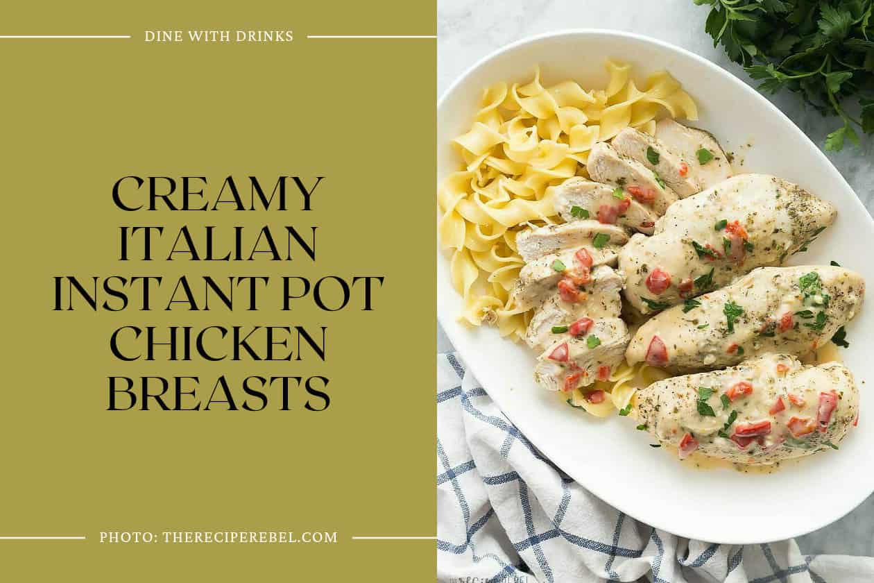 Creamy Italian Instant Pot Chicken Breasts