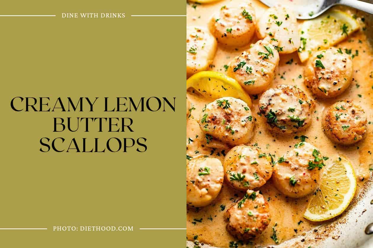 Creamy Lemon Butter Scallops