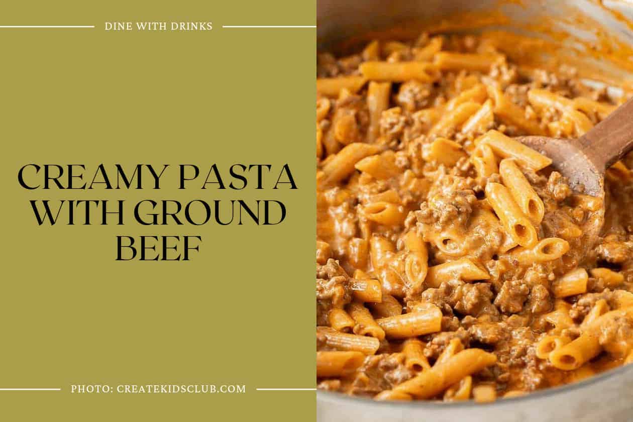 Creamy Pasta With Ground Beef
