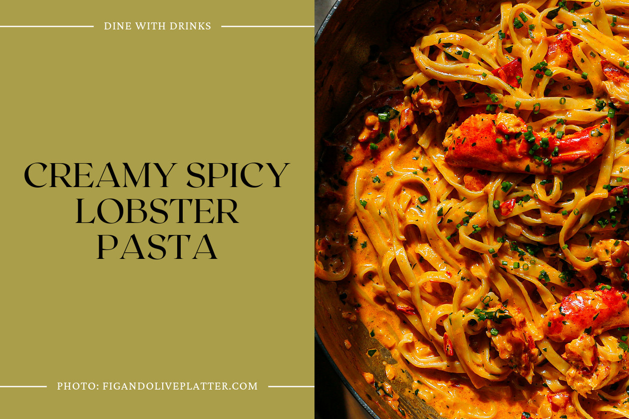 Creamy Spicy Lobster Pasta