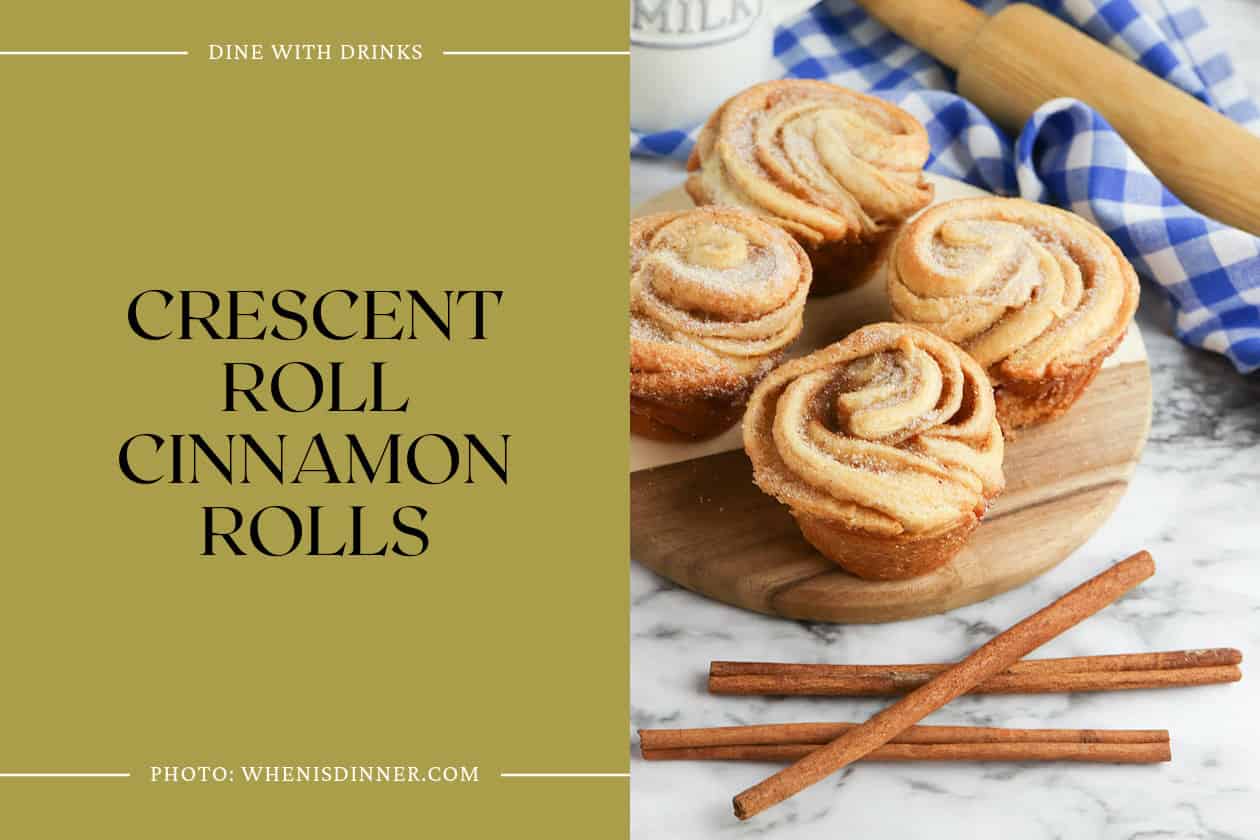 Crescent Roll Cinnamon Rolls