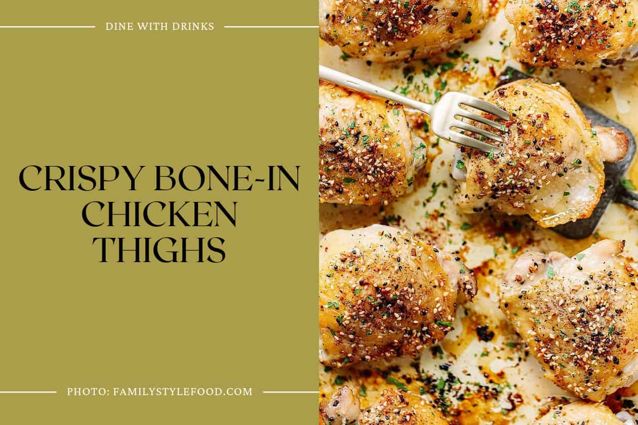 Crispy Bone-In Chicken Thighs