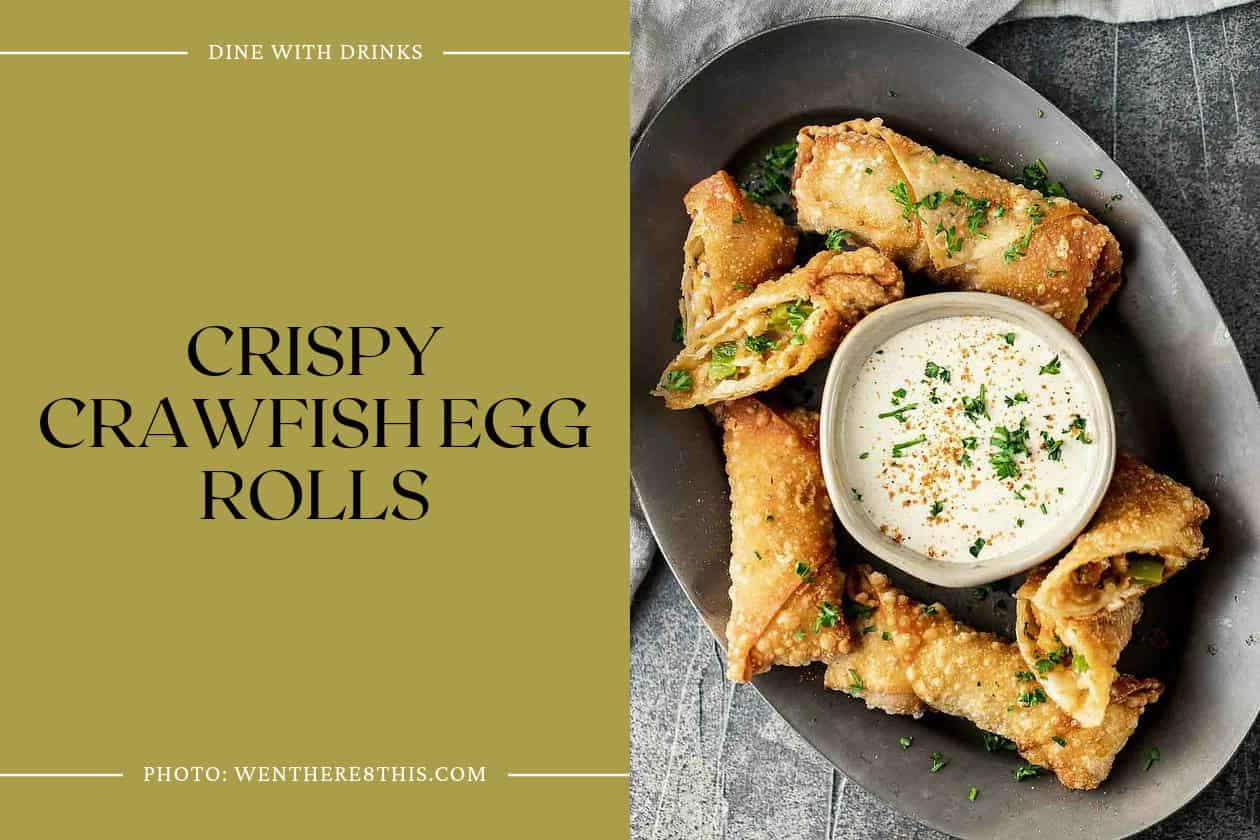 Crispy Crawfish Egg Rolls