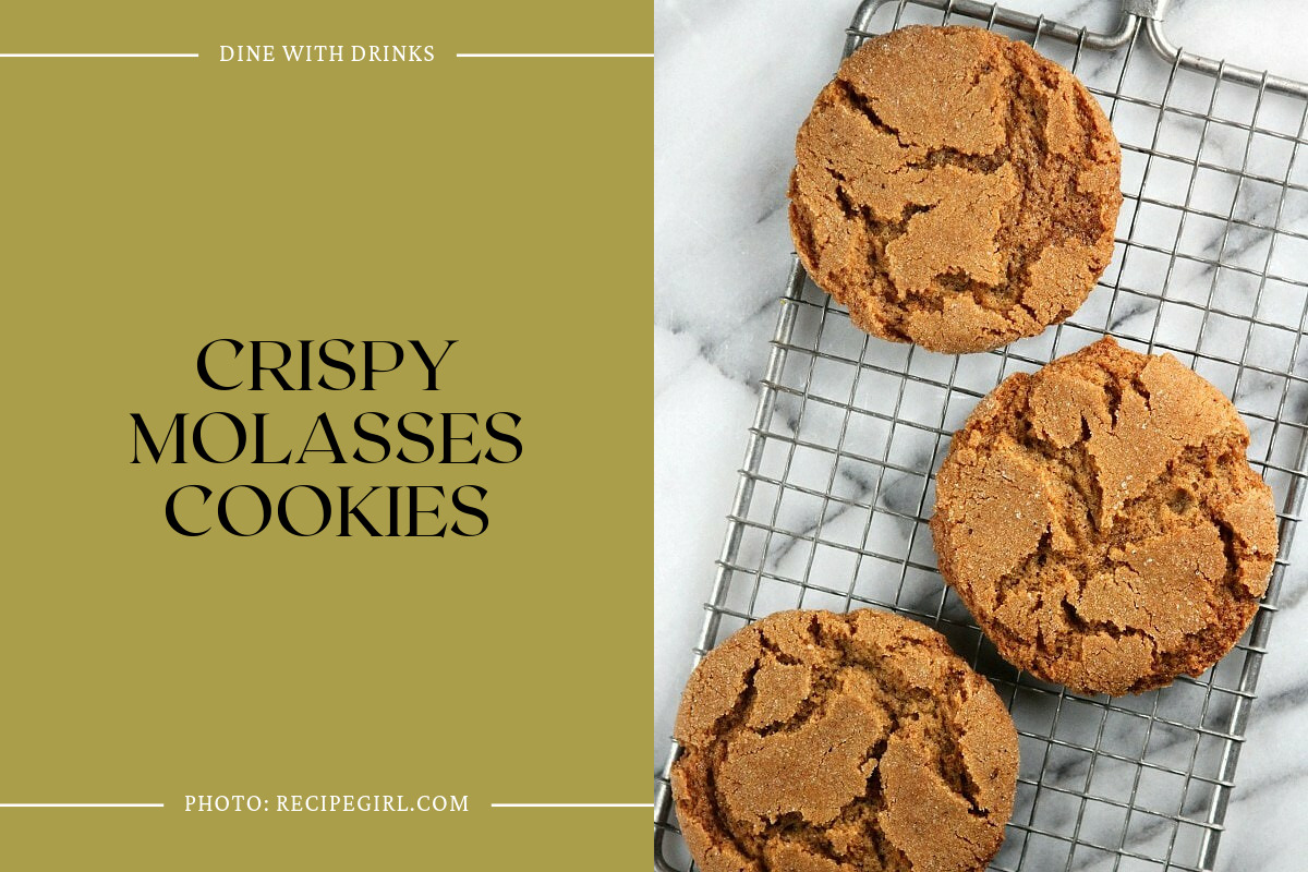 Crispy Molasses Cookies