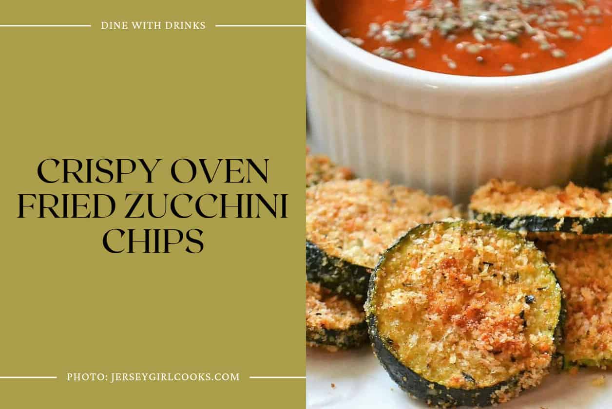 Crispy Oven Fried Zucchini Chips