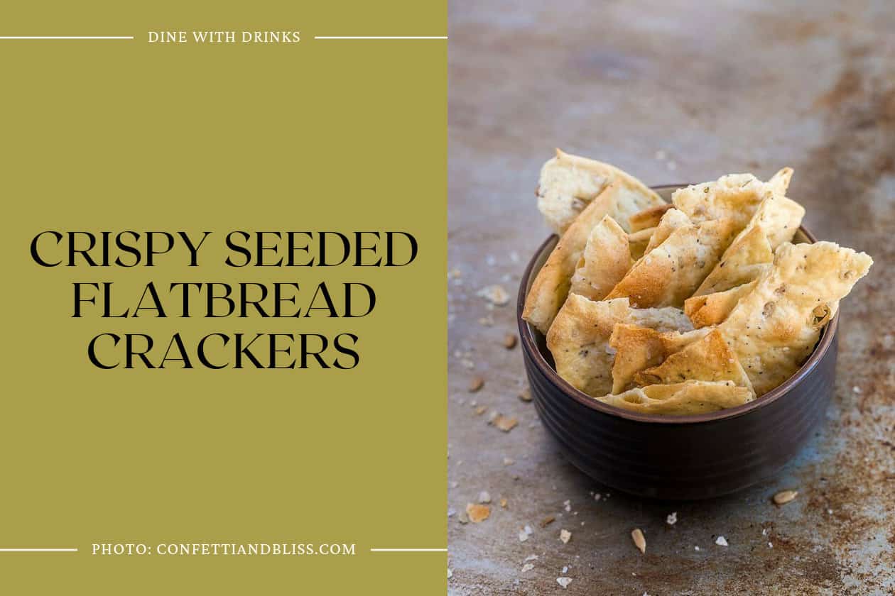 Crispy Seeded Flatbread Crackers