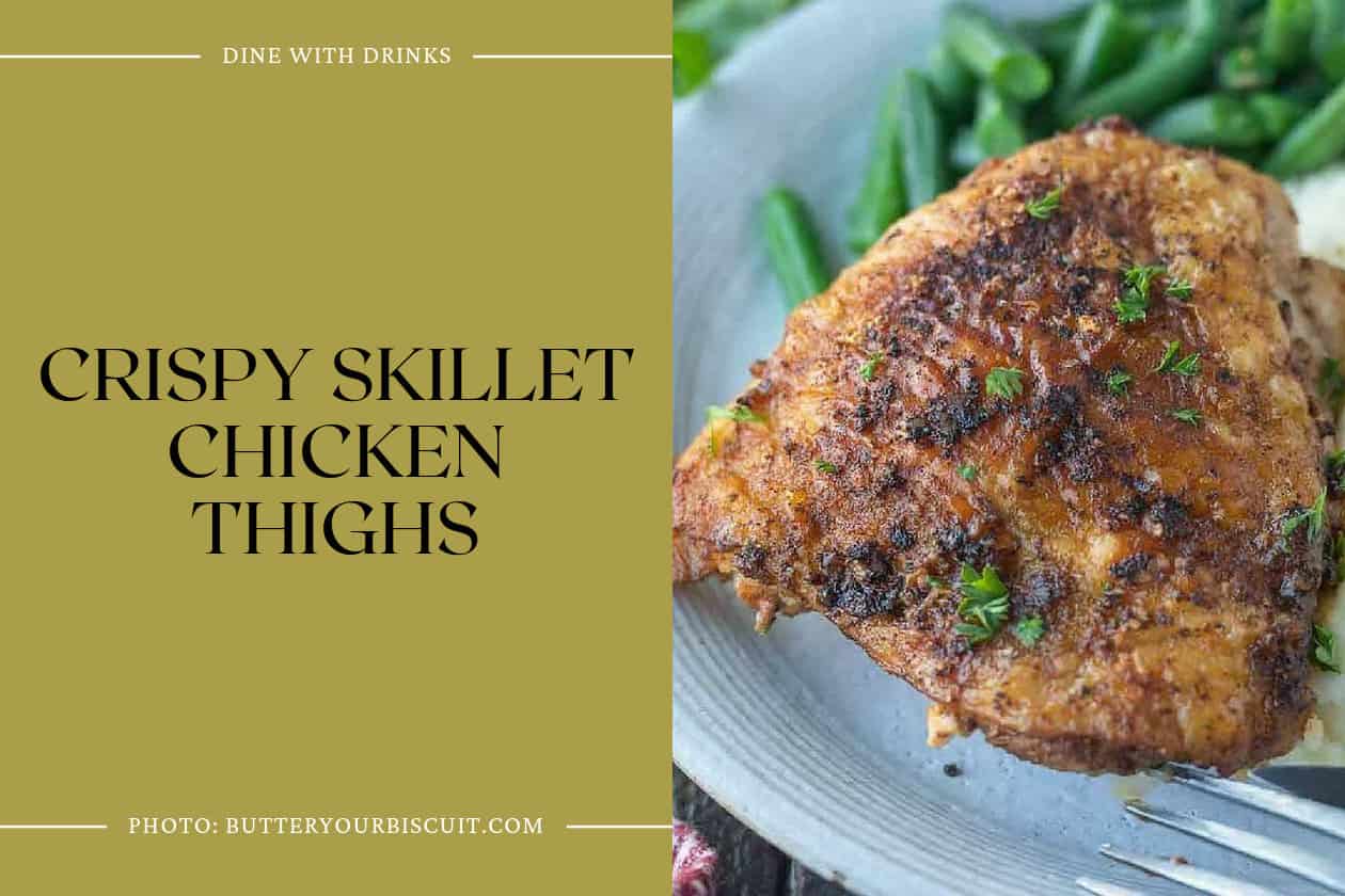 Crispy Skillet Chicken Thighs