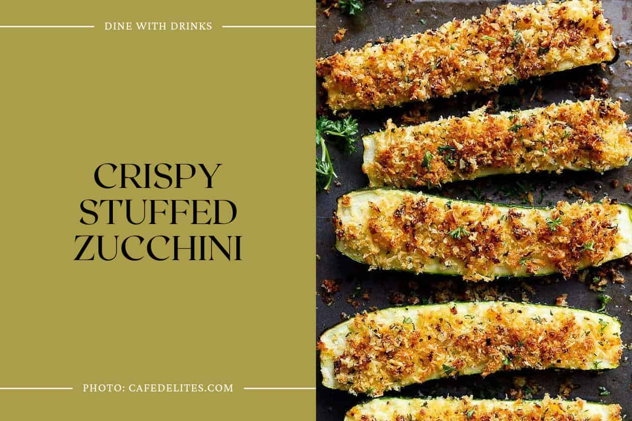 Crispy Stuffed Zucchini