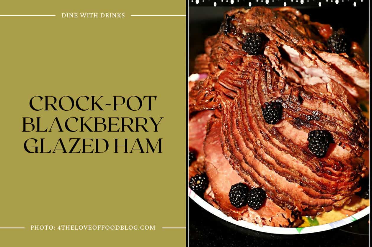 Crock-Pot Blackberry Glazed Ham