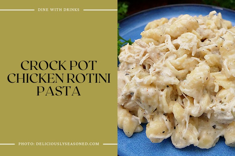 Crock Pot Chicken Rotini Pasta