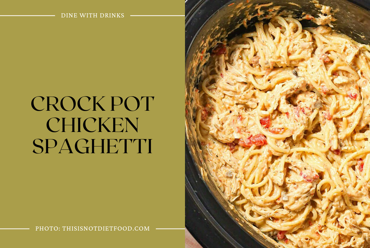 Crock Pot Chicken Spaghetti