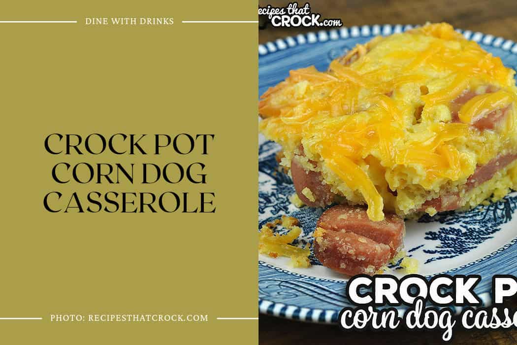 Crock Pot Corn Dog Casserole