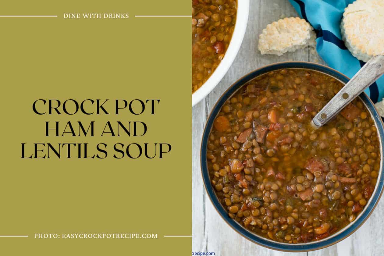 Crock Pot Ham And Lentils Soup