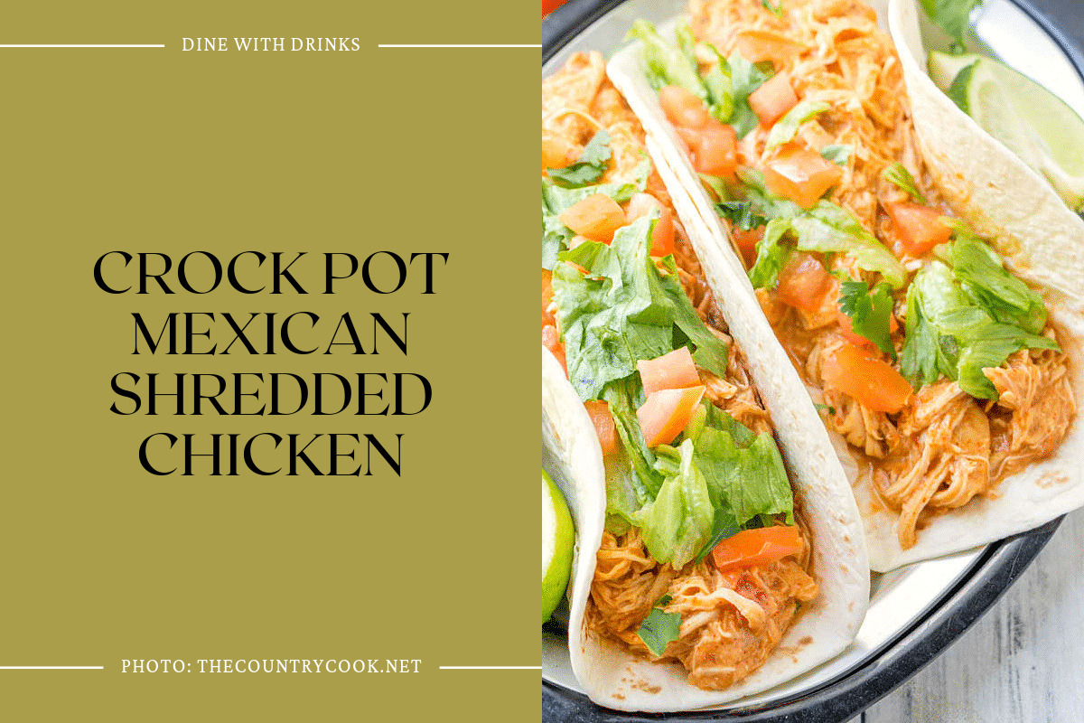 Crock Pot Mexican Shredded Chicken