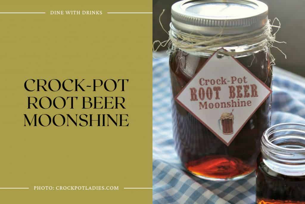 25 Moonshine Recipes That Will Blow Your Socks Off DineWithDrinks   Crock Pot Root Beer Moonshine 1024x684 