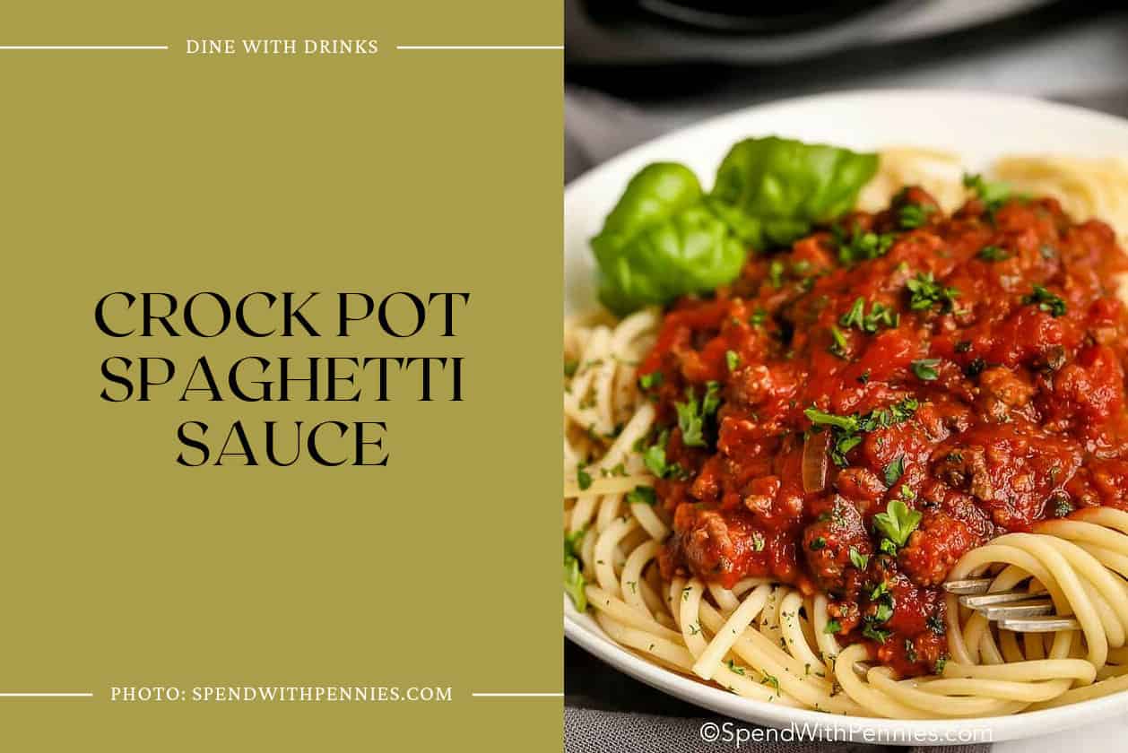 Crock Pot Spaghetti Sauce