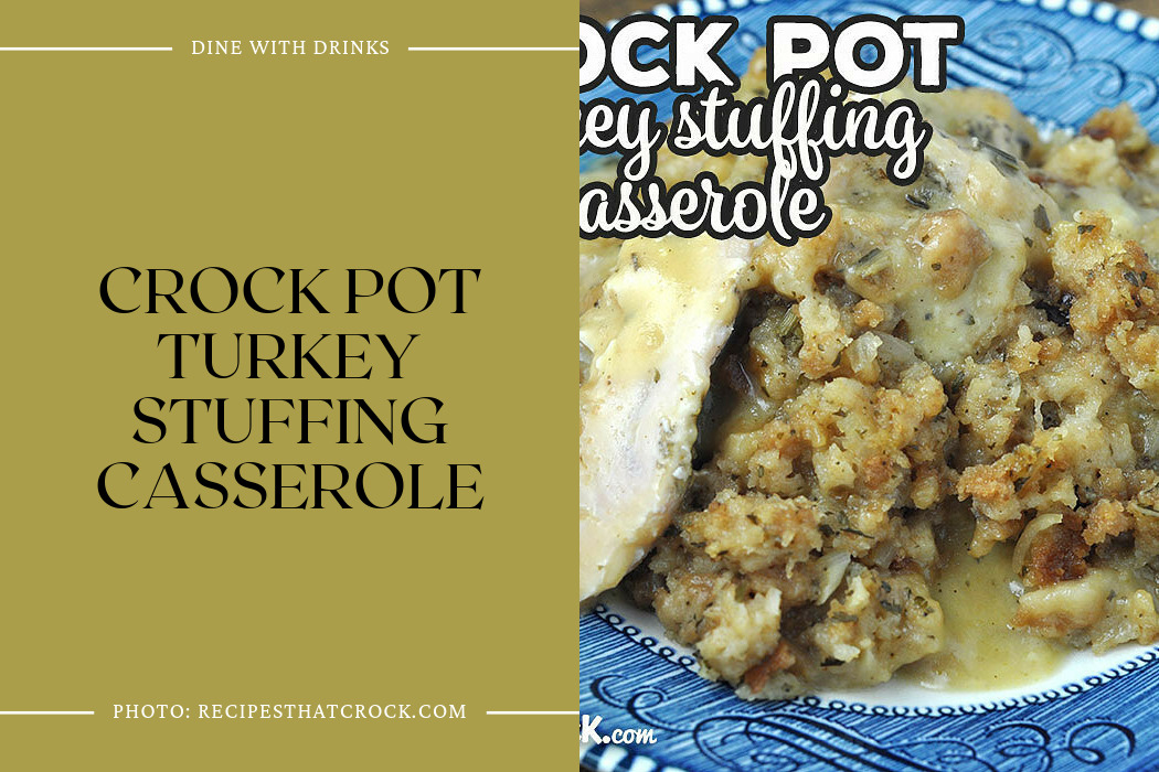 Crock Pot Turkey Stuffing Casserole
