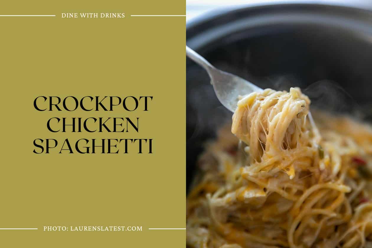 Crockpot Chicken Spaghetti