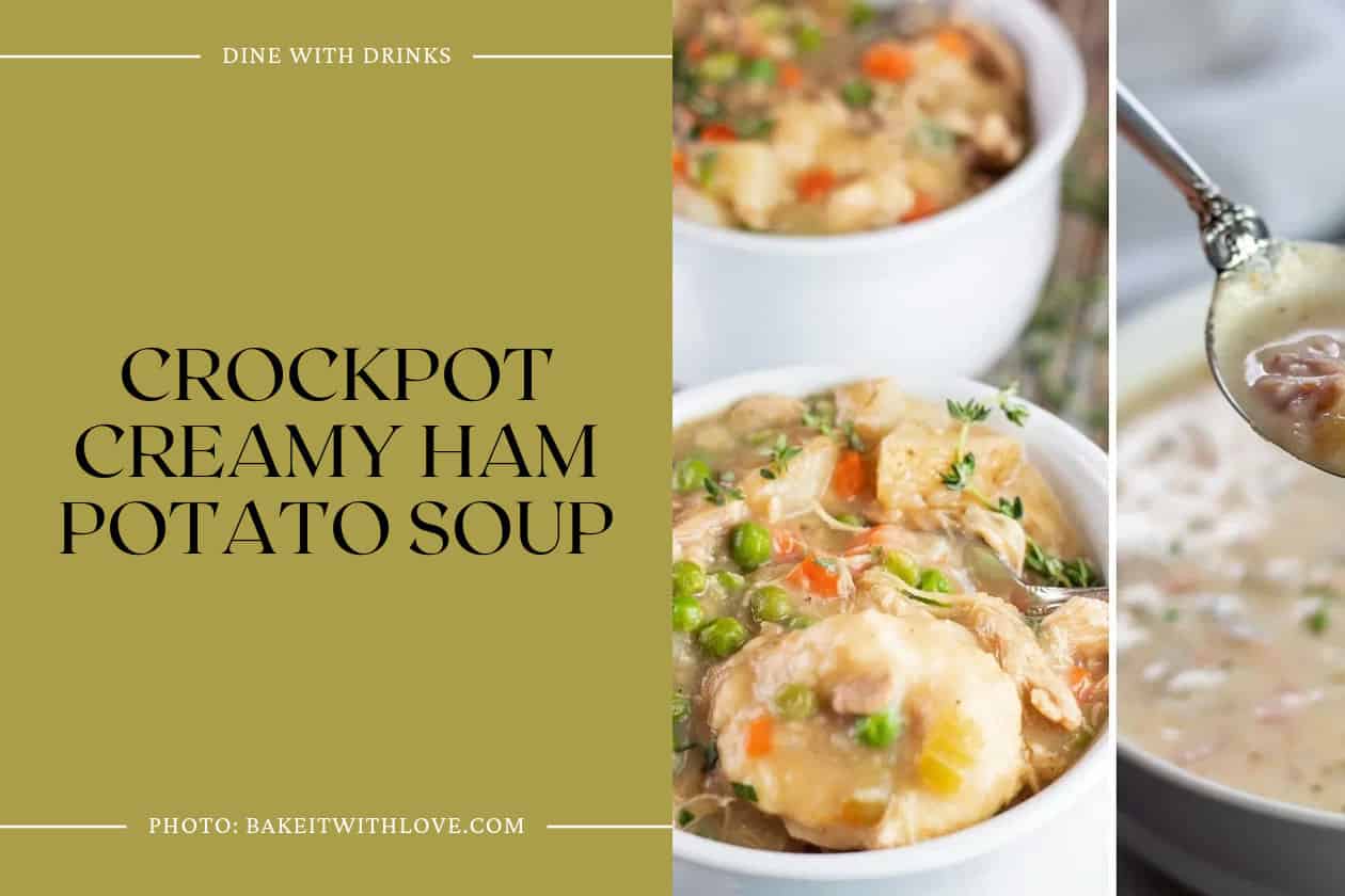 Crockpot Creamy Ham Potato Soup