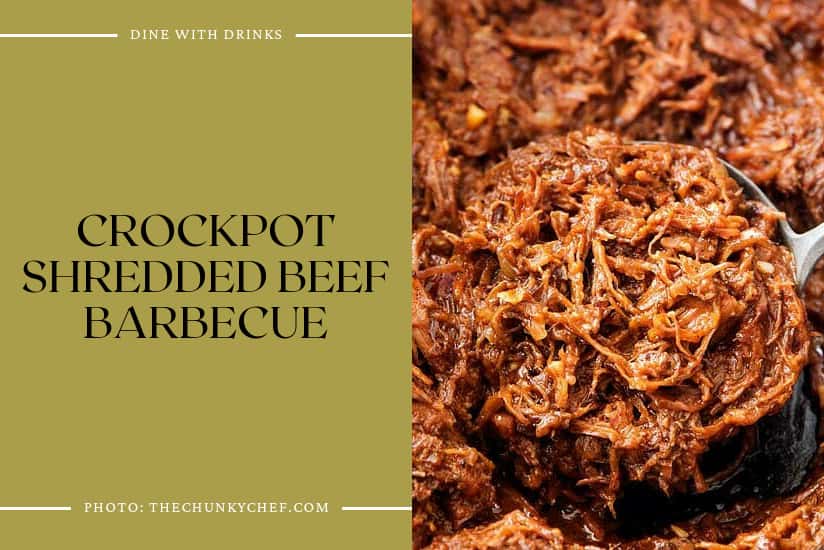 Crockpot Shredded Beef Barbecue