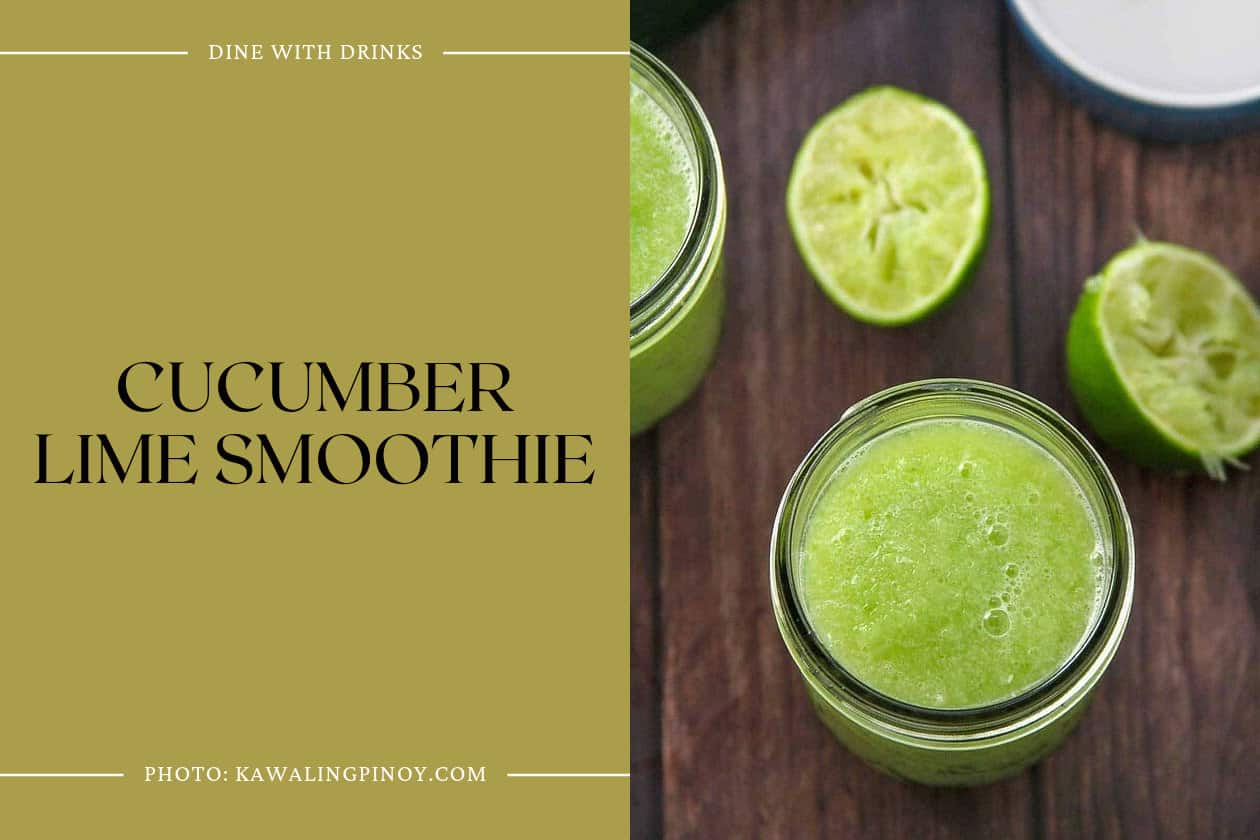Cucumber Lime Smoothie