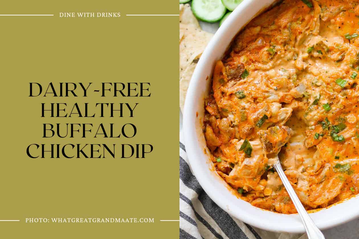 Dairy-Free Healthy Buffalo Chicken Dip