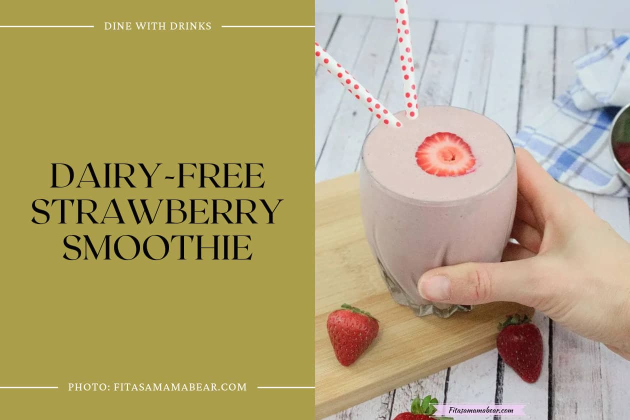 Dairy-Free Strawberry Smoothie