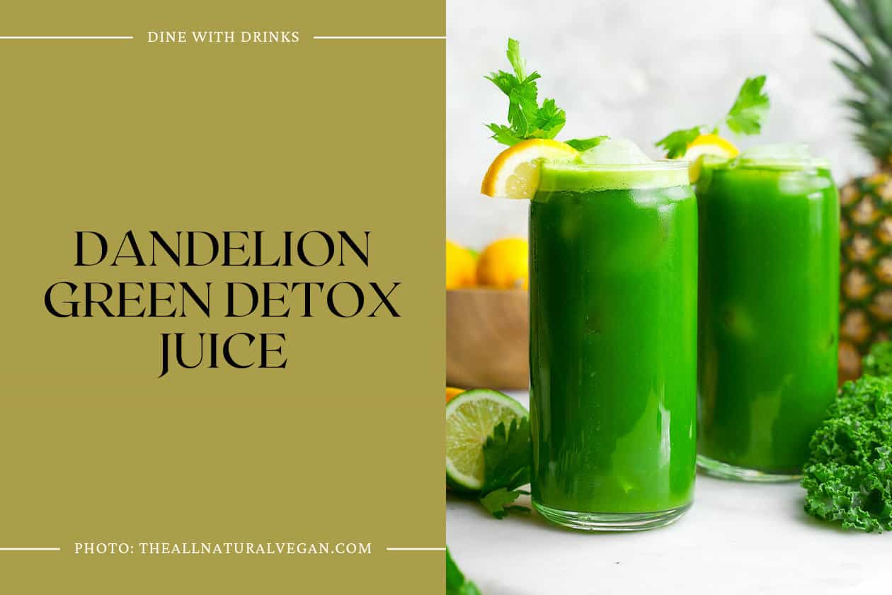 Dandelion Green Detox Juice
