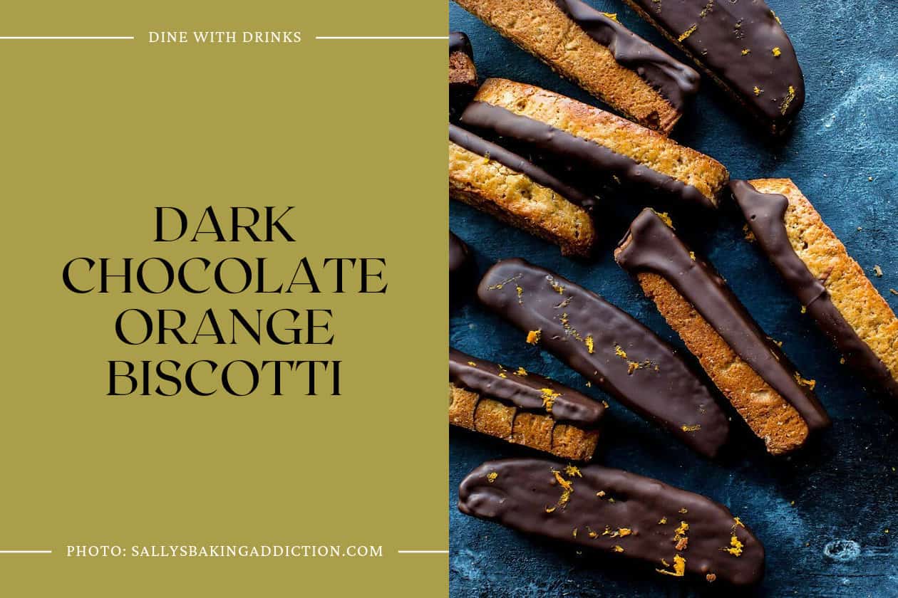 Dark Chocolate Orange Biscotti