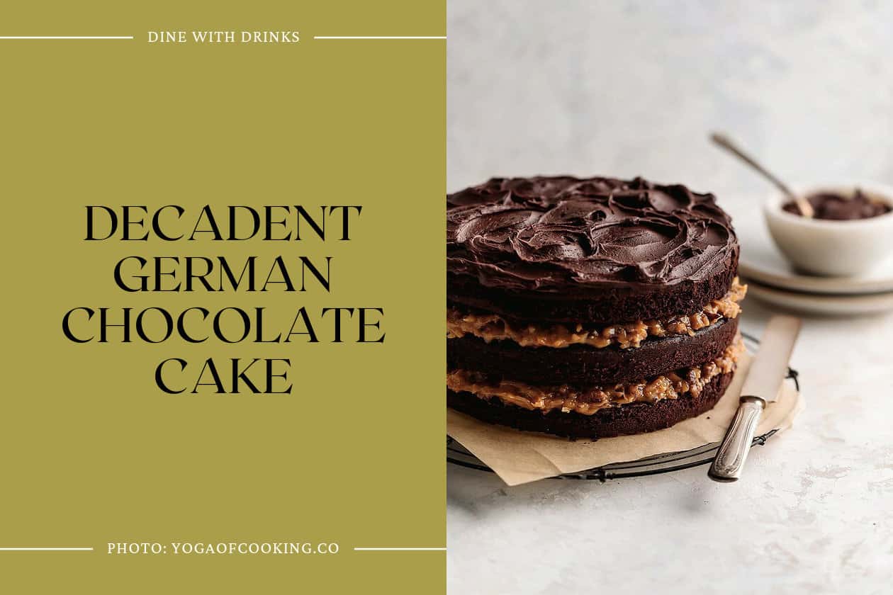 Decadent German Chocolate Cake