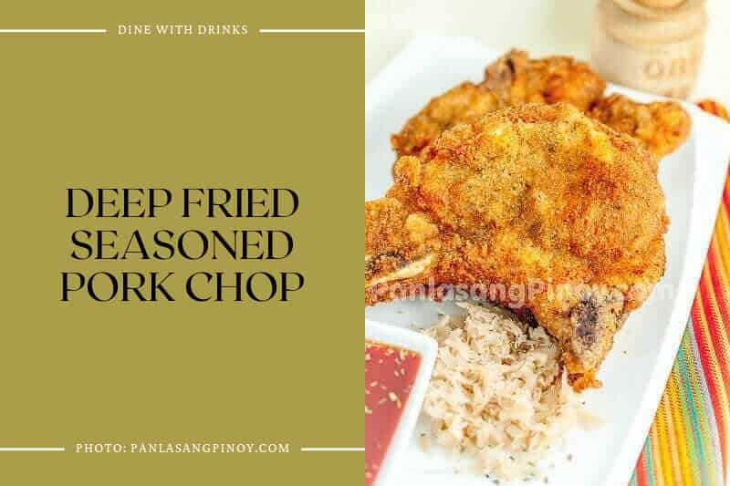 Deep Fried Seasoned Pork Chop