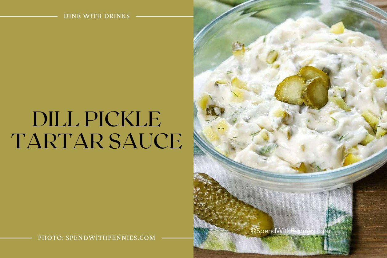 Dill Pickle Tartar Sauce