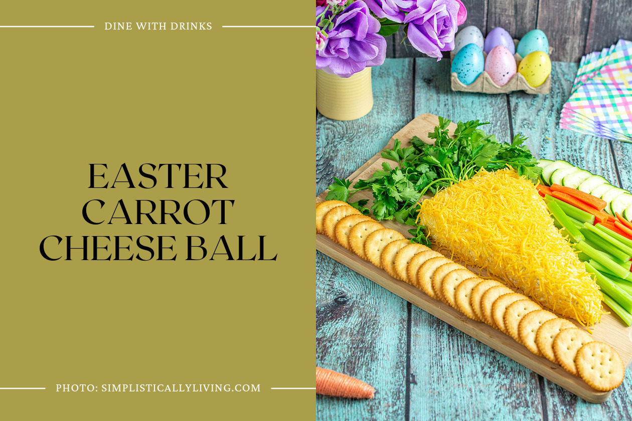 Easter Carrot Cheese Ball