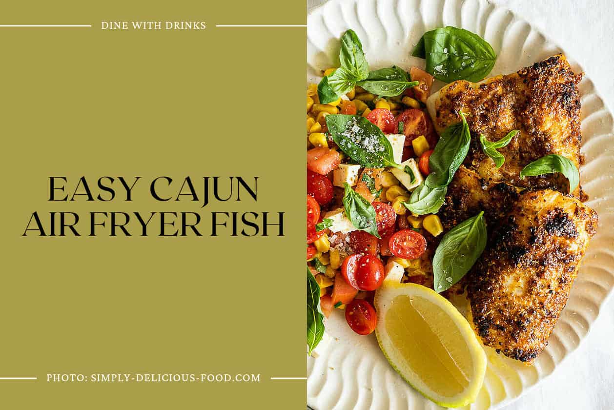 Easy Cajun Air Fryer Fish