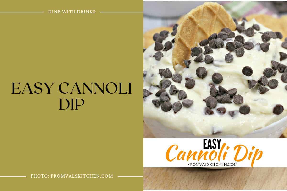 Easy Cannoli Dip