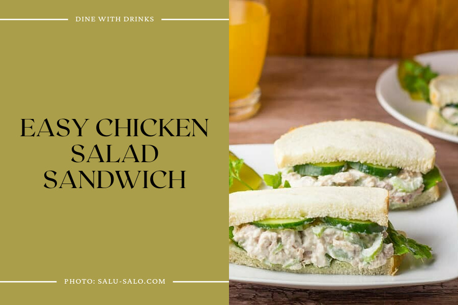 Easy Chicken Salad Sandwich