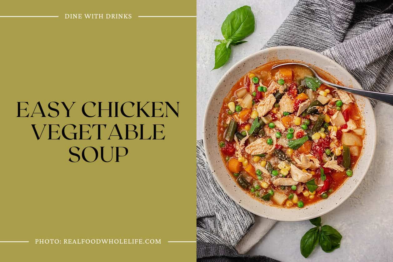 Easy Chicken Vegetable Soup