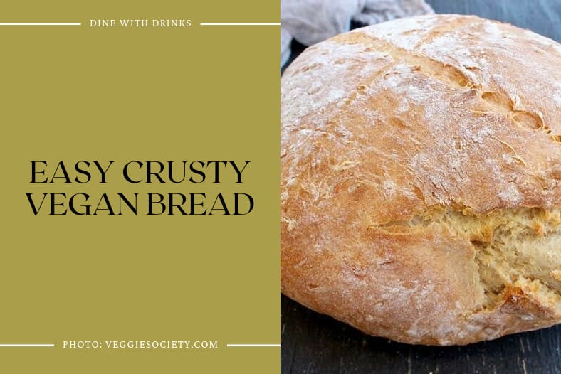 Easy Crusty Vegan Bread