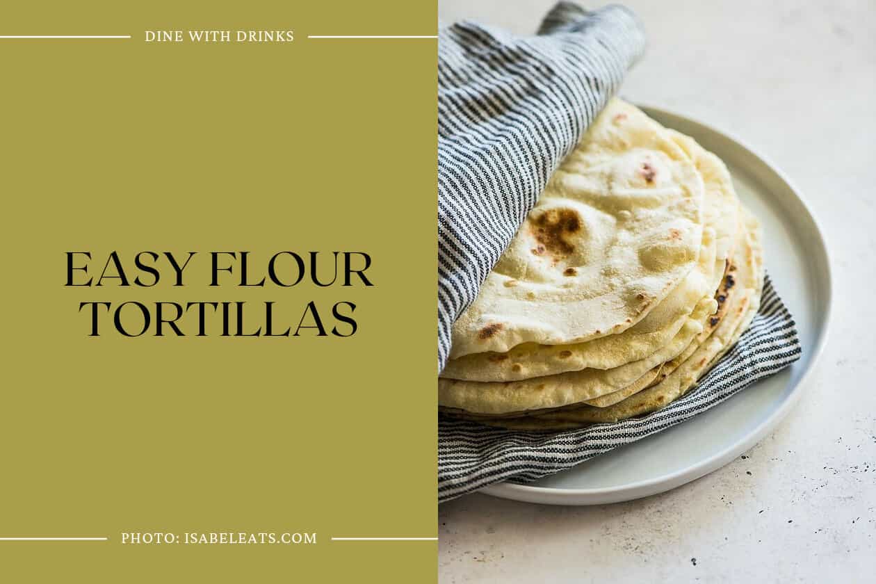 Easy Flour Tortillas {Made with only 5 ingredients!} - Isabel Eats