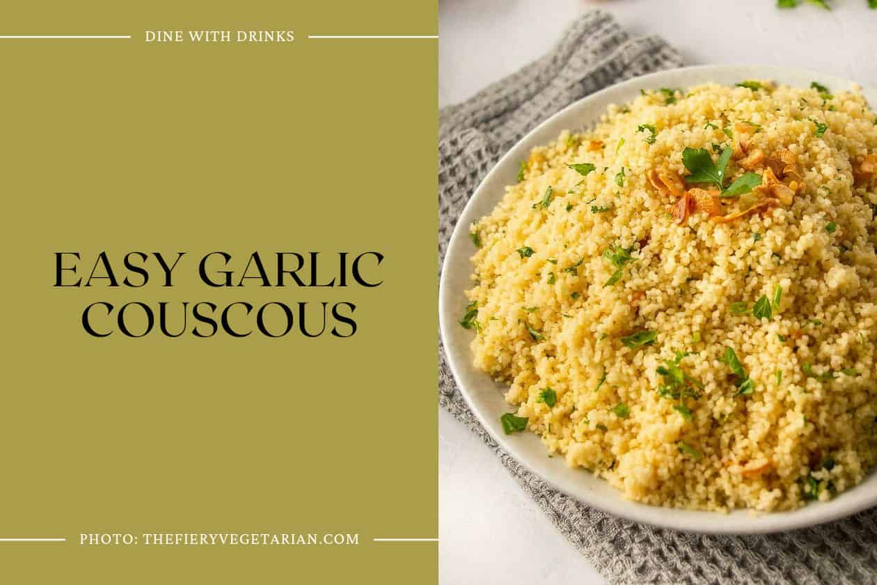 Easy Garlic Couscous