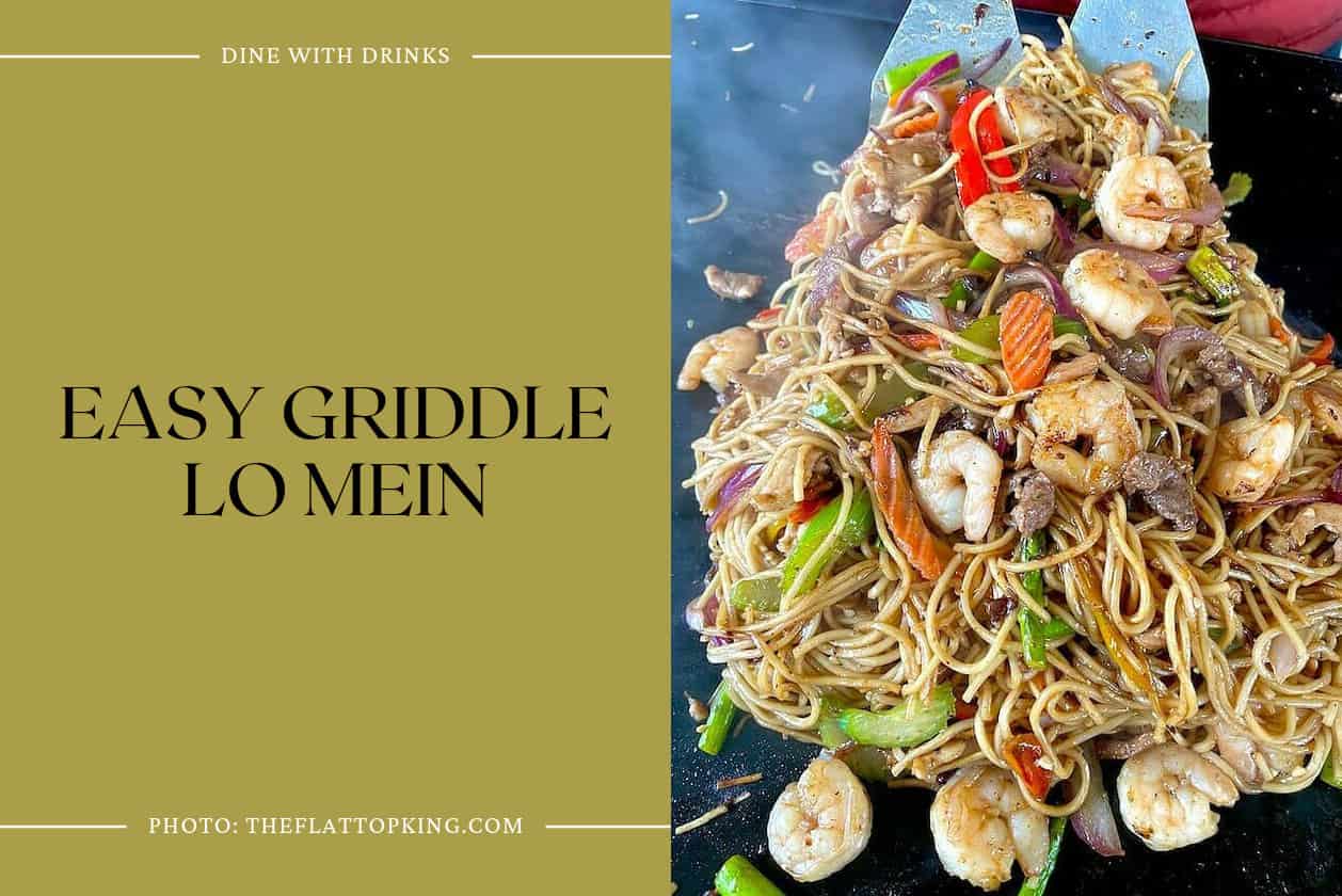Easy Griddle Lo Mein