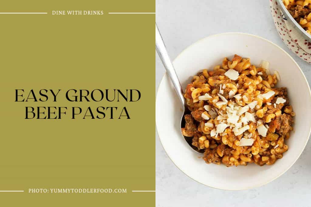 11 Ground Beef Pasta Recipes to Satisfy Your Cravings! | DineWithDrinks