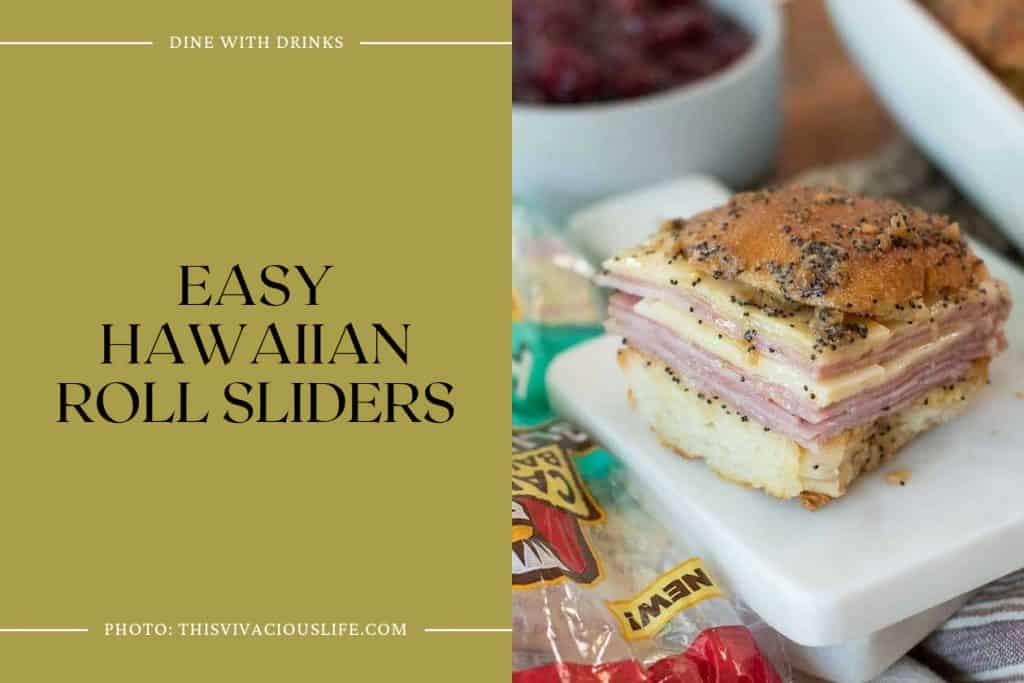 27 Hawaiian Bread Sliders Recipes to Rock Your Taste Buds! | DineWithDrinks