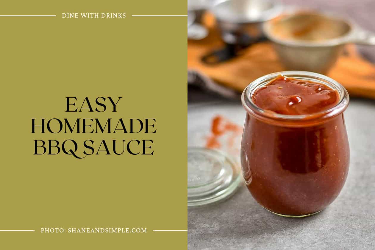 Easy Homemade Bbq Sauce